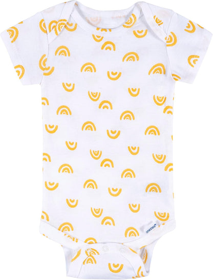Baby-Girls 8-Pack Short Sleeve Mix & Match Bodysuits