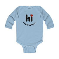 Infant Long Sleeve Bodysuit