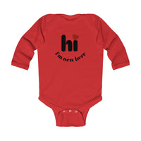 Infant Long Sleeve Bodysuit